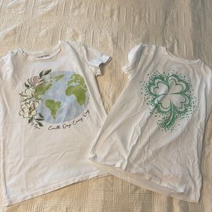 Crewcuts Tshirts for Earth Day and St. Patrick’s Day